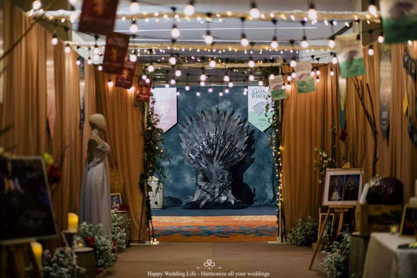 ธีมงานแต่ง Game of Thrones- Harmonize Wedding planner bangkok