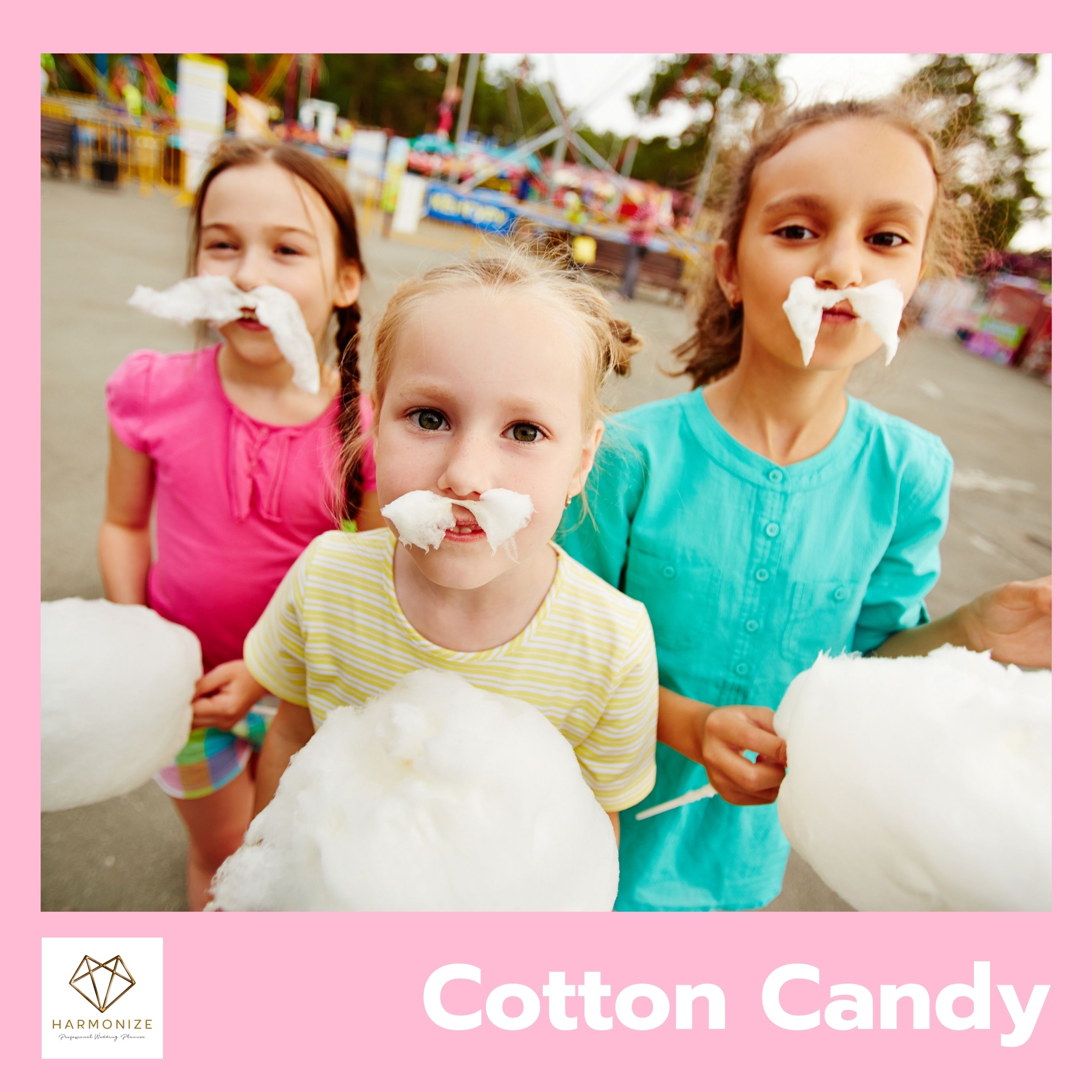 Cotton Candy -  ไอเดียสุดเก๋ สำหรับ "อาหาร" Wedding & Party