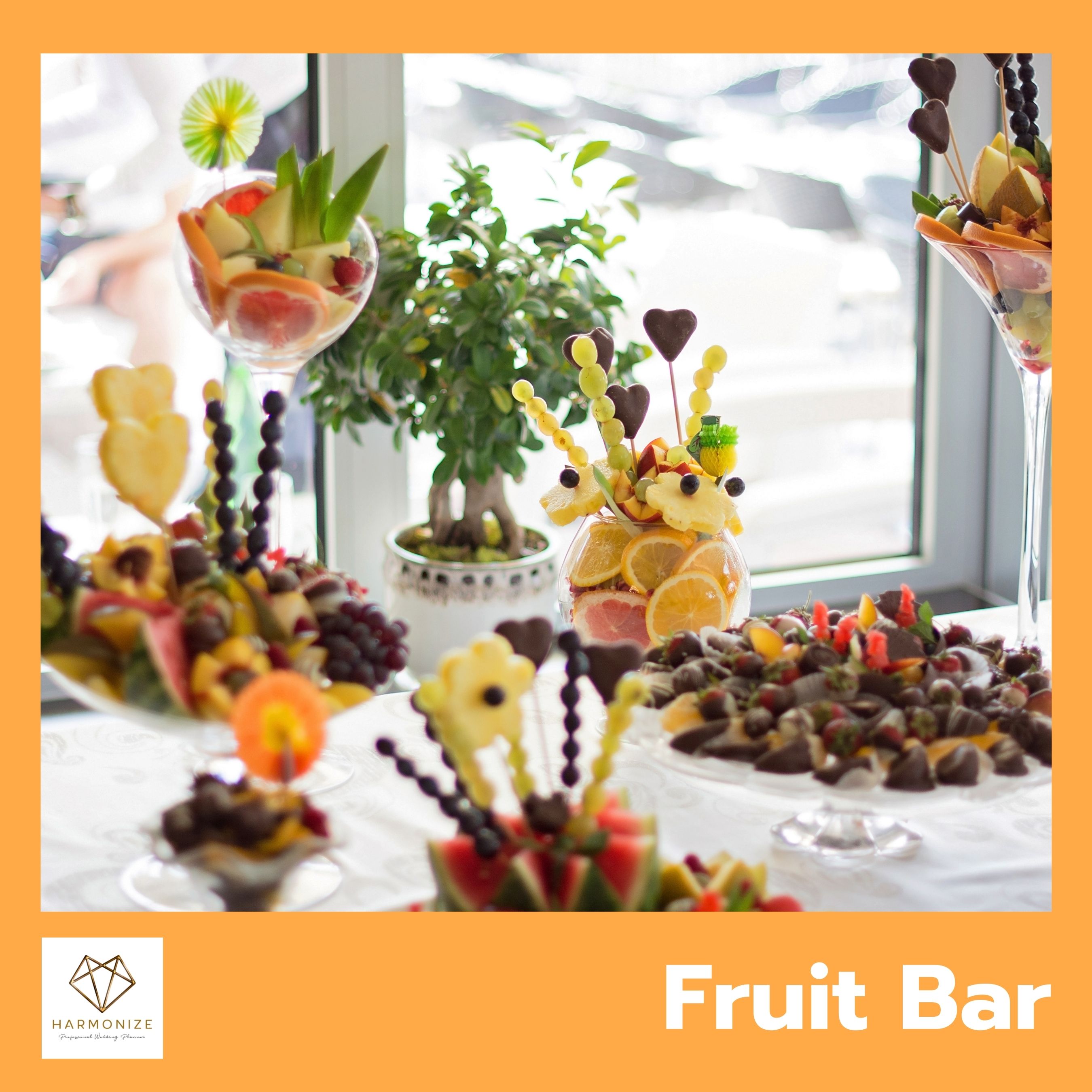 Fruit Bar - ไอเดียสุดเก๋ สำหรับ "อาหาร" Wedding & Party