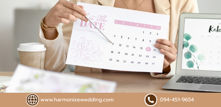 Trend for wedding sequence scheduling in 2024
